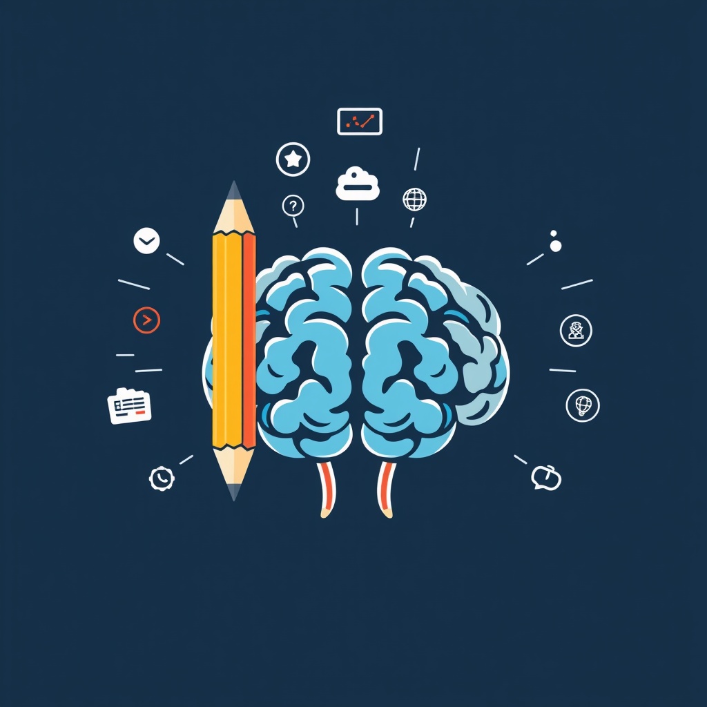 Technology Knowledge Illustration